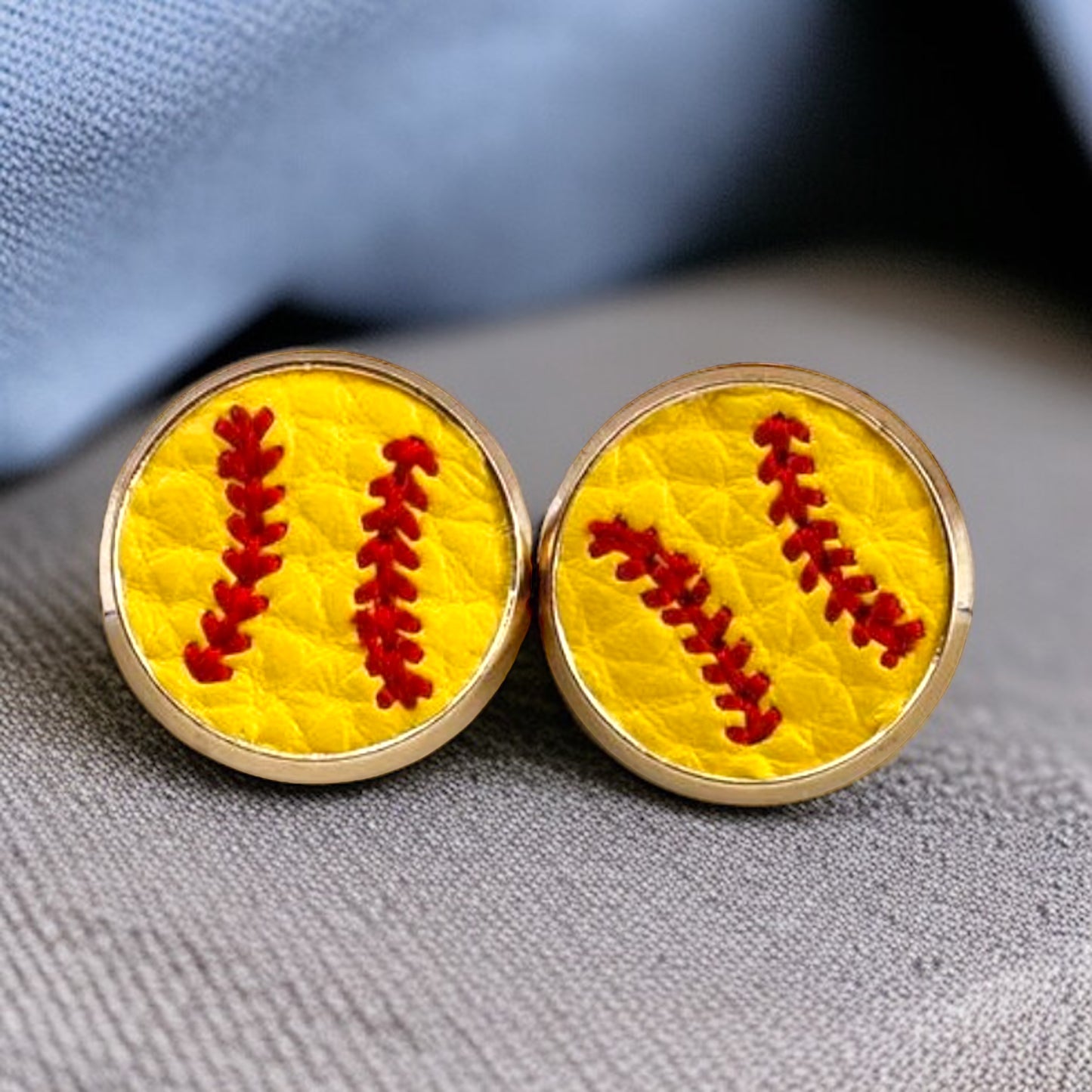 Step Up to the Plate with Our Baseball & Softball Stud Earrings! ⚾🥎