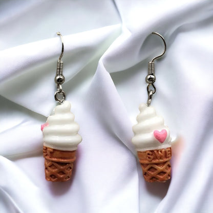 Scoop Up the Fun: Ice Cream Earrings for Sweet Style! 🍦