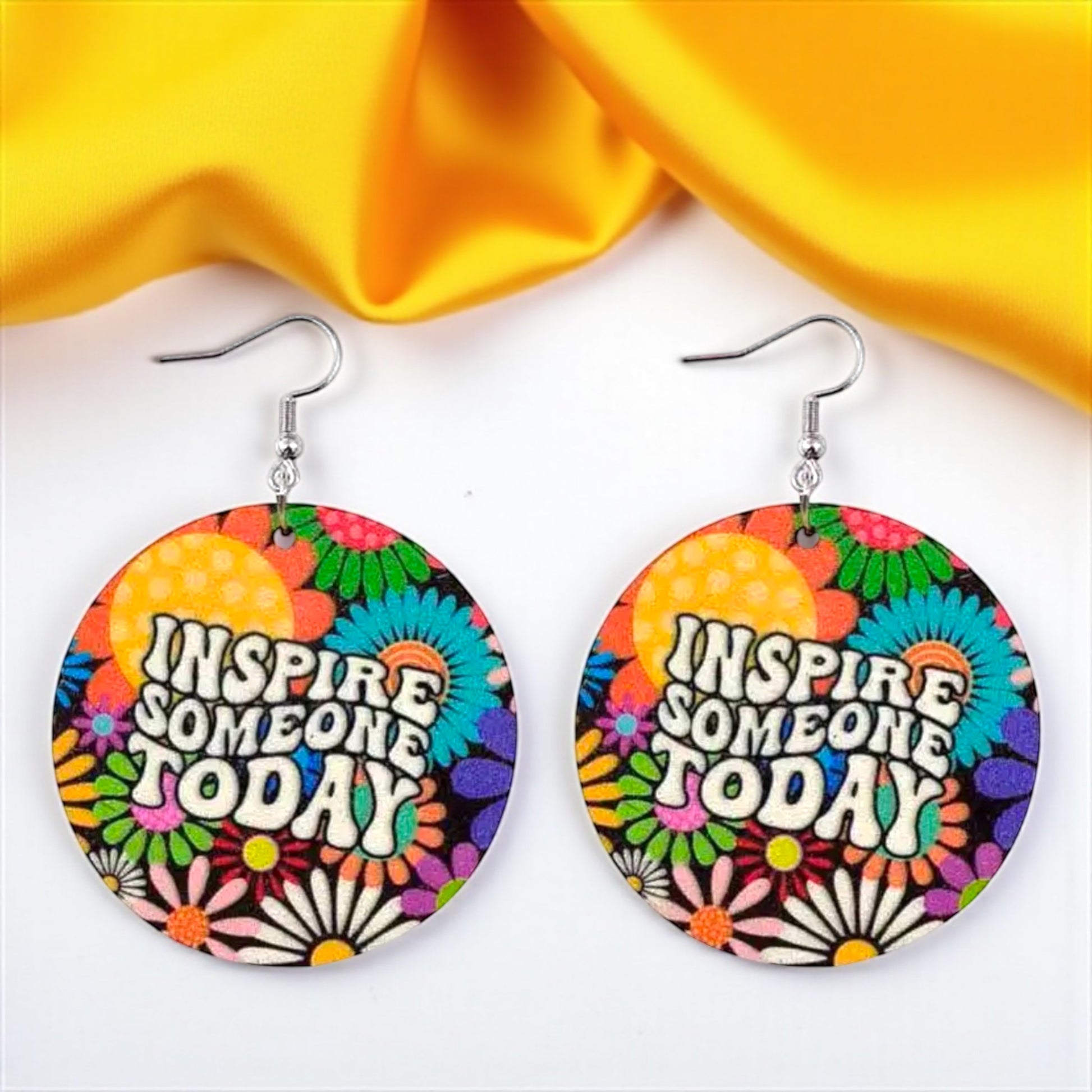 Kindness Earrings Collection: Spread Love & Positivity! 🌈 - Rhythms of Grace Creative