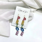 Vibrant Rainbow PRIDE Earrings – Celebrate Love & Diversity!