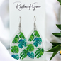 Plant Teardrop Earrings – Dangle Your Love for Nature! 🌿