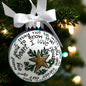 "Always in My Heart" Ornament - Personalized Christmas Keepsake