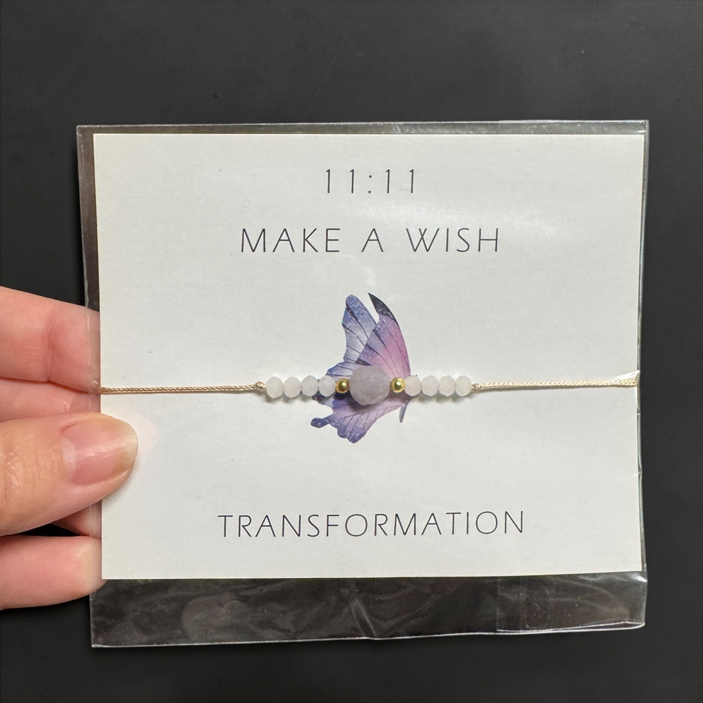Make a Wish 11:11 Beaded Bracelet — Wear Your Dreams, Spark Your Transformation!