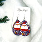 Dazzle in Holiday Spirit with Our Christmas Dangle Earrings! 🎄🎅✨