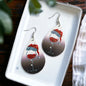Festive Wine Earrings - Holiday Cheer in Two Stylish Designs!🍷