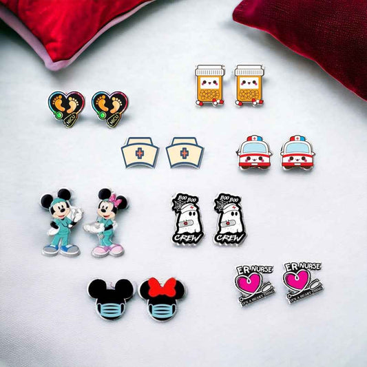 Medical Staff Studs - Be the Hero in Style!