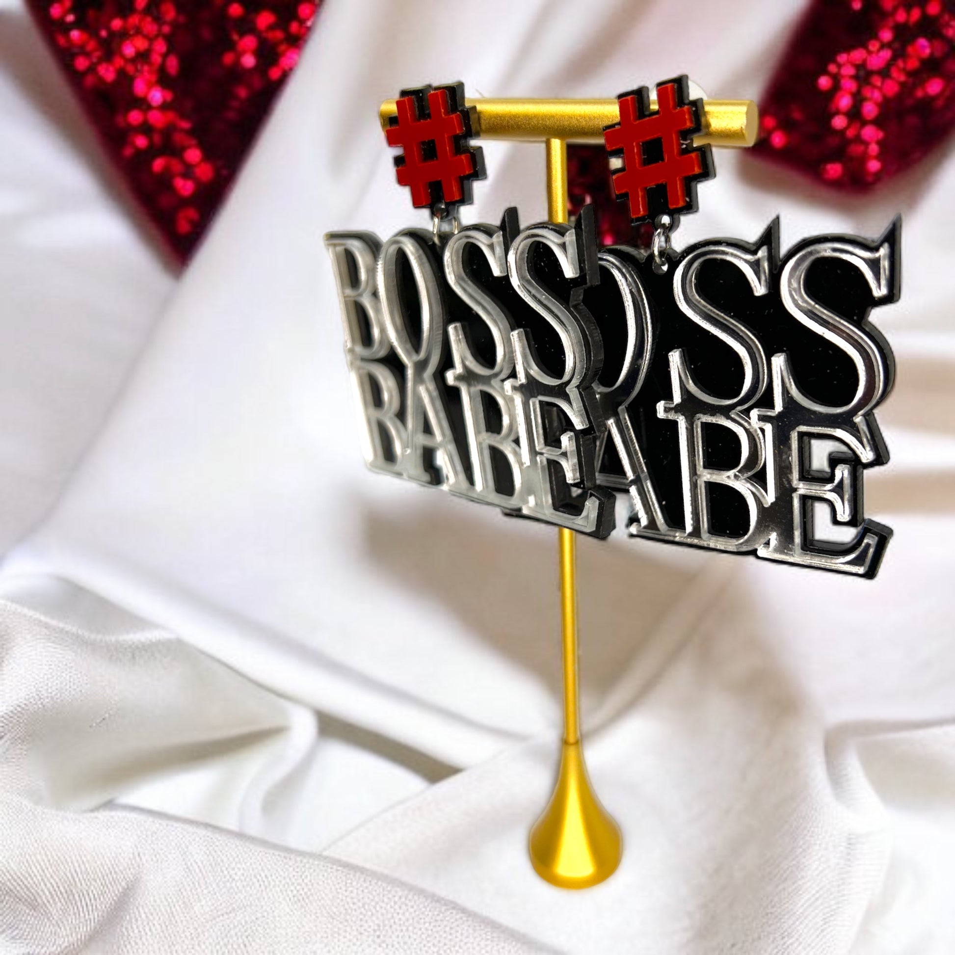 Boss Babe Bling: Sassy Girl Power Earrings to Elevate Your Style! - Rhythms of Grace Creative