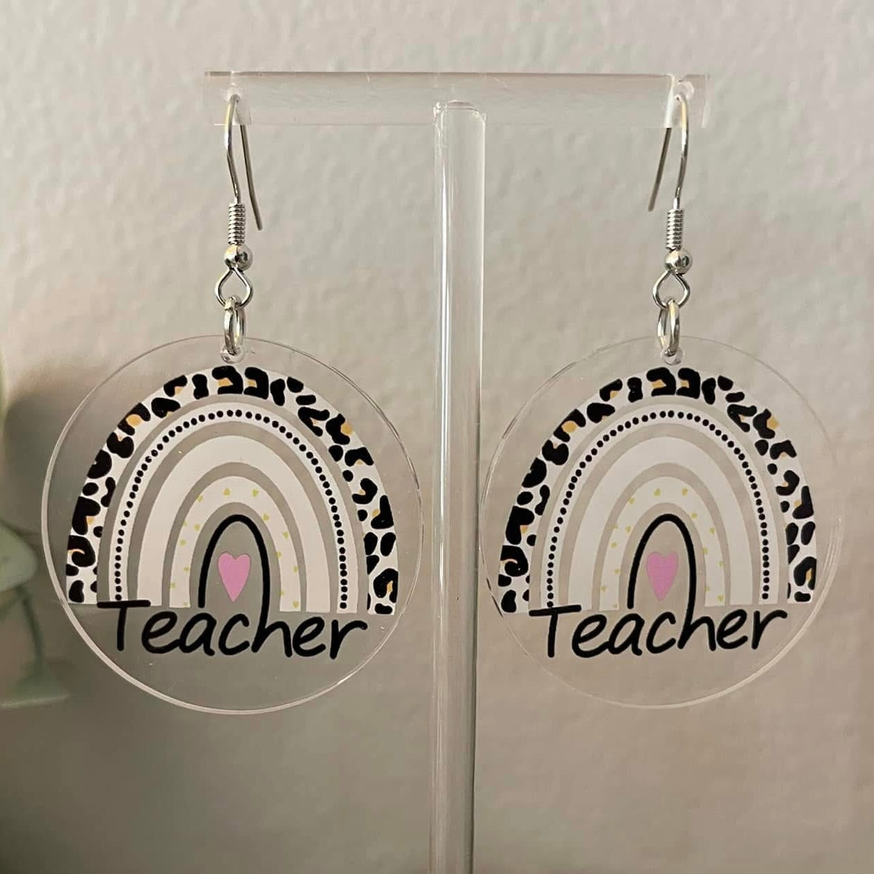 Teacher Earrings Collection: Show Your Passion for Teaching! 🍎 - Rhythms of Grace Creative