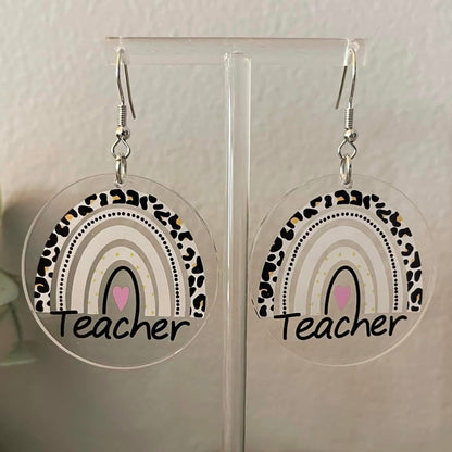 Teacher Earrings Collection: Show Your Passion for Teaching! 🍎 - Rhythms of Grace Creative
