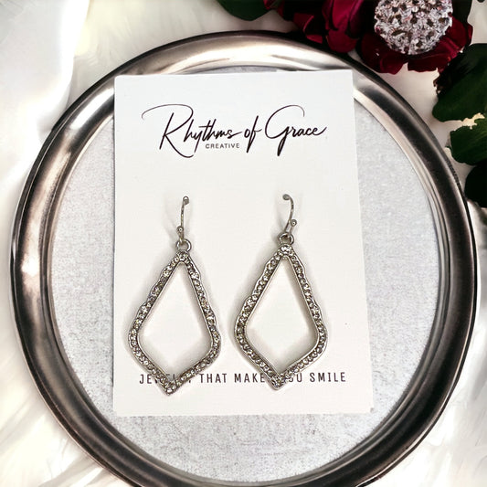 Sparkle & Shine with These Stunning Rhinestone Earrings! ✨ - Rhythms of Grace Creative