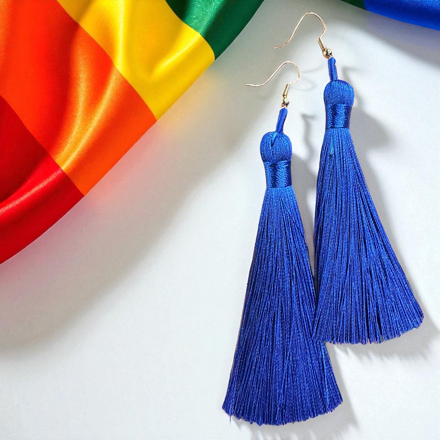 Tassel Power: Colorful Boho Dangle Earrings in 9 Vibrant Shades!