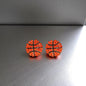 Score Big with Sparkle! Rhinestone Sports Stud Earrings