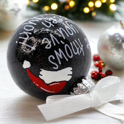 Cajun Christmas Ornament: "He Knows If You’ve Been Couyon!" - Rhythms of Grace Creative