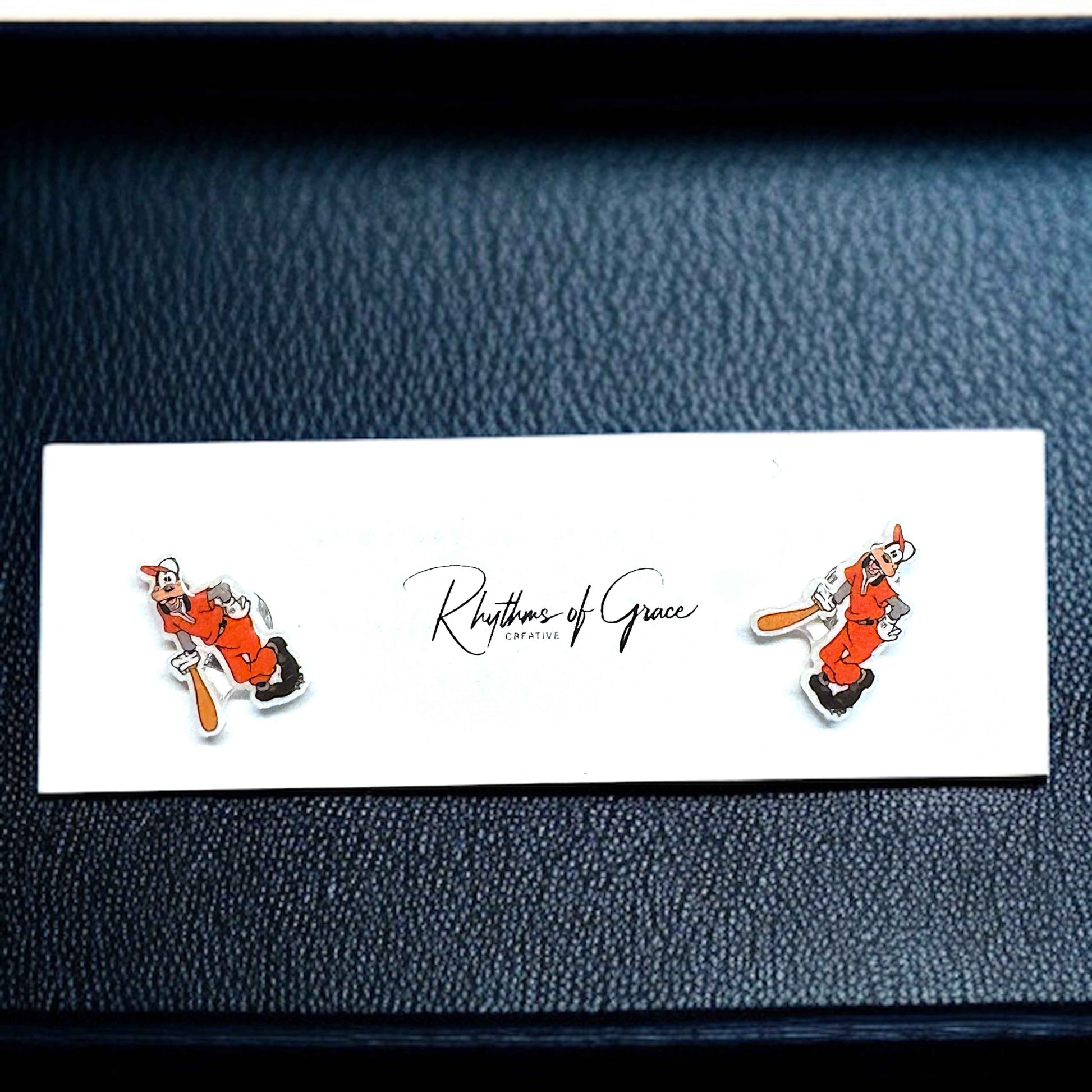 Hit a Home Run with Our Goofy Baseball Stud Earrings! ⚾️