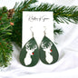 Sparkle & Shine: Christmas Deer Earrings! ✨🦌