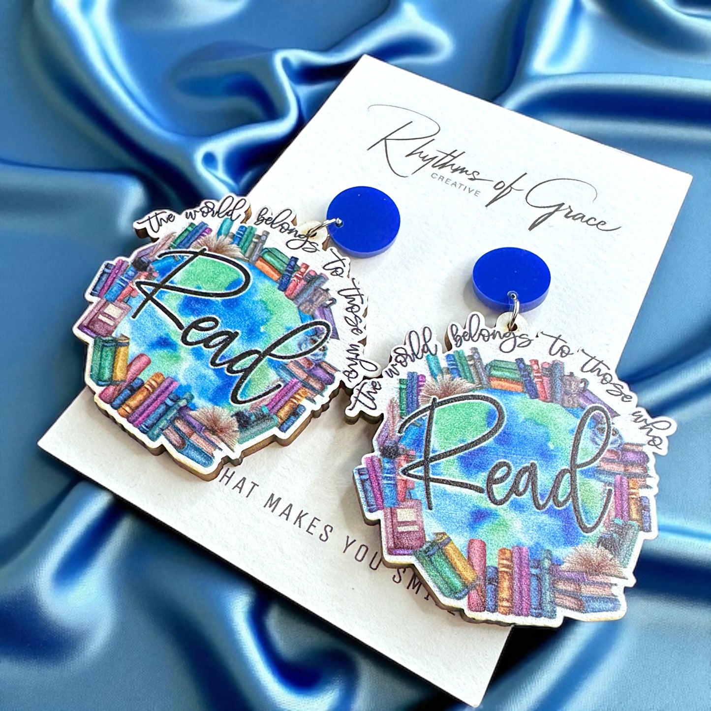 Librarian Earrings: Your New Favorite Accessory! 📚 - Rhythms of Grace Creative