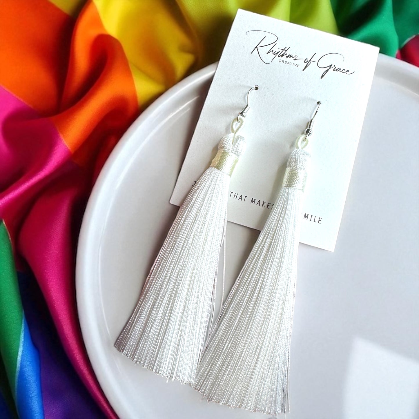 Tassel Power: Colorful Boho Dangle Earrings in 9 Vibrant Shades!