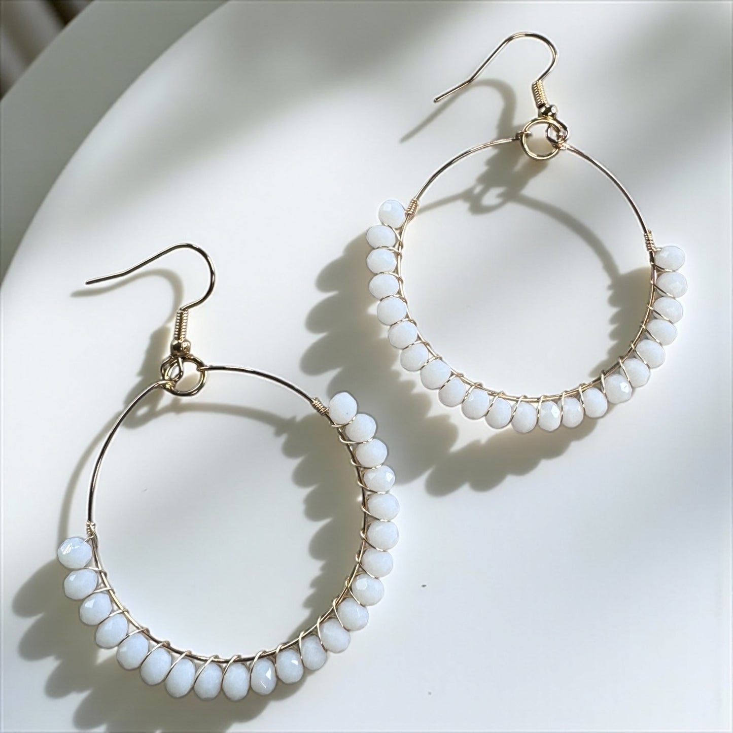 Boho Breeze Beaded Earrings – Soft Hues, Big Style!