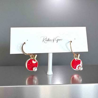 Ping Pong Perfection: Paddle Your Style with Ping Pong Earrings!