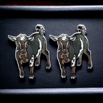 Goats Galore: Adorable Goat Stud Earrings! 🐐