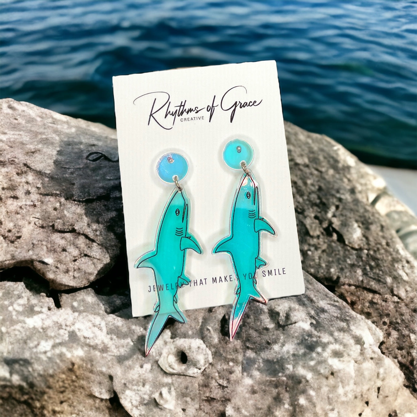 Shark-tastic Earrings: Dive into Style with JAWSome Accessories! - Rhythms of Grace Creative