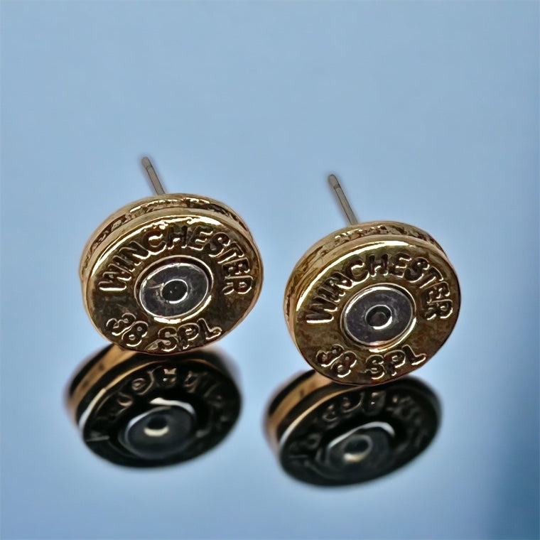 Bulletproof Friendship Earrrings - Bullet Studs, Friendship Gift, Bullet Earrings, Friendship Earrings - Rhythms of Grace Creative