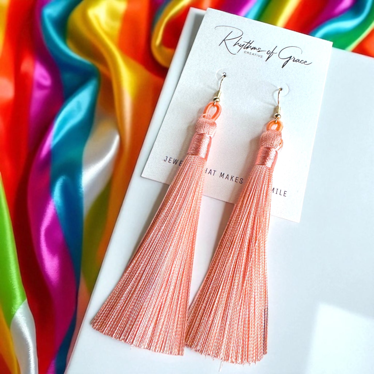 Tassel Power: Colorful Boho Dangle Earrings in 9 Vibrant Shades!