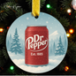 Crispy Dr Pepper Christmas Ornament – Funny Holiday Gift for Soda Lovers | Customizable Can or Bottle Design