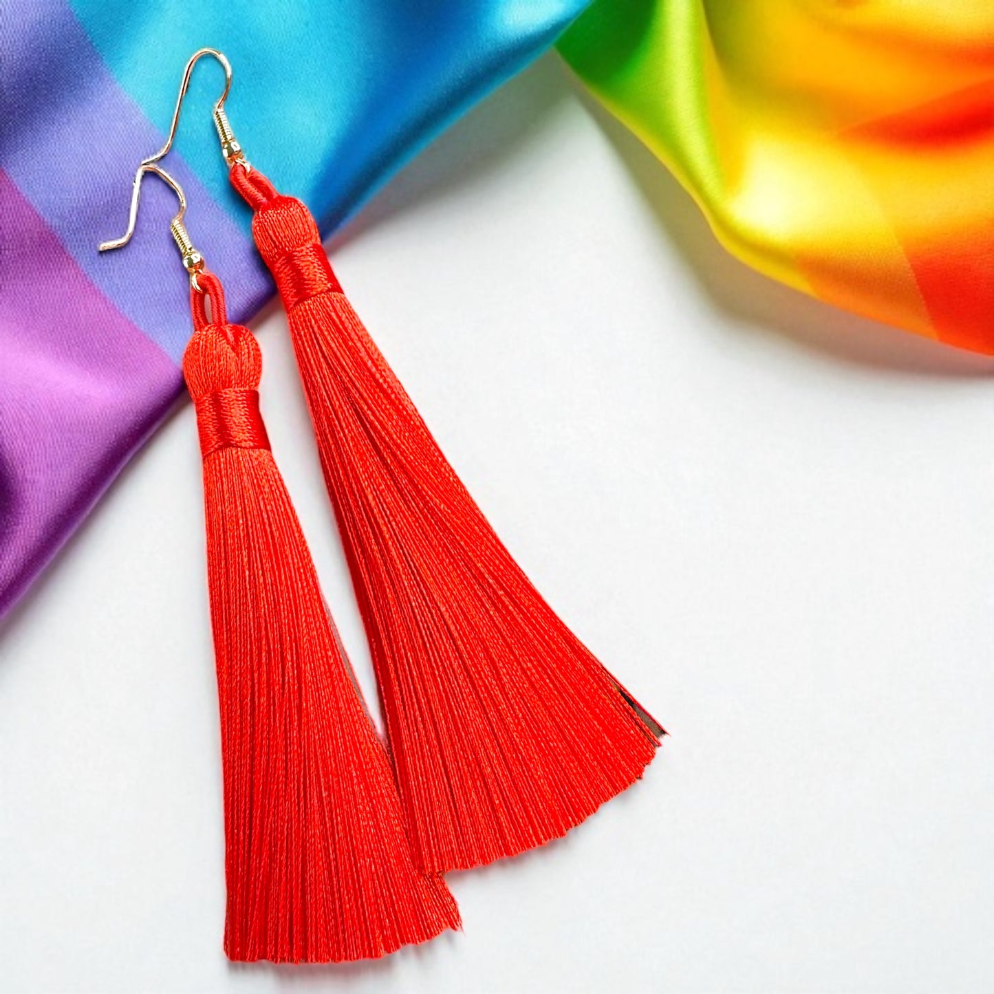 Tassel Power: Colorful Boho Dangle Earrings in 9 Vibrant Shades!