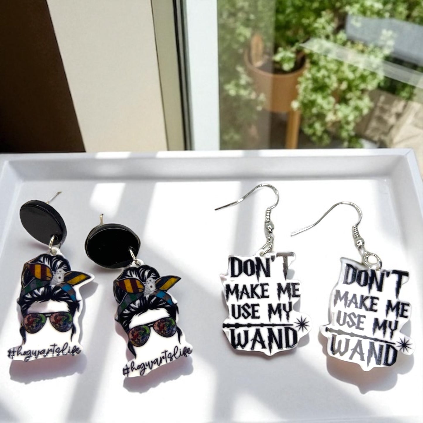 Hogwarts Earrings: Wear Your Wizarding World Adventures! ✨ - Rhythms of Grace Creative