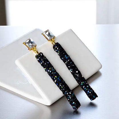 Sparkle & Dazzle Rhinestone Dangle Earrings ✨