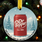 Crispy Dr Pepper Christmas Ornament – Funny Holiday Gift for Soda Lovers | Customizable Can or Bottle Design