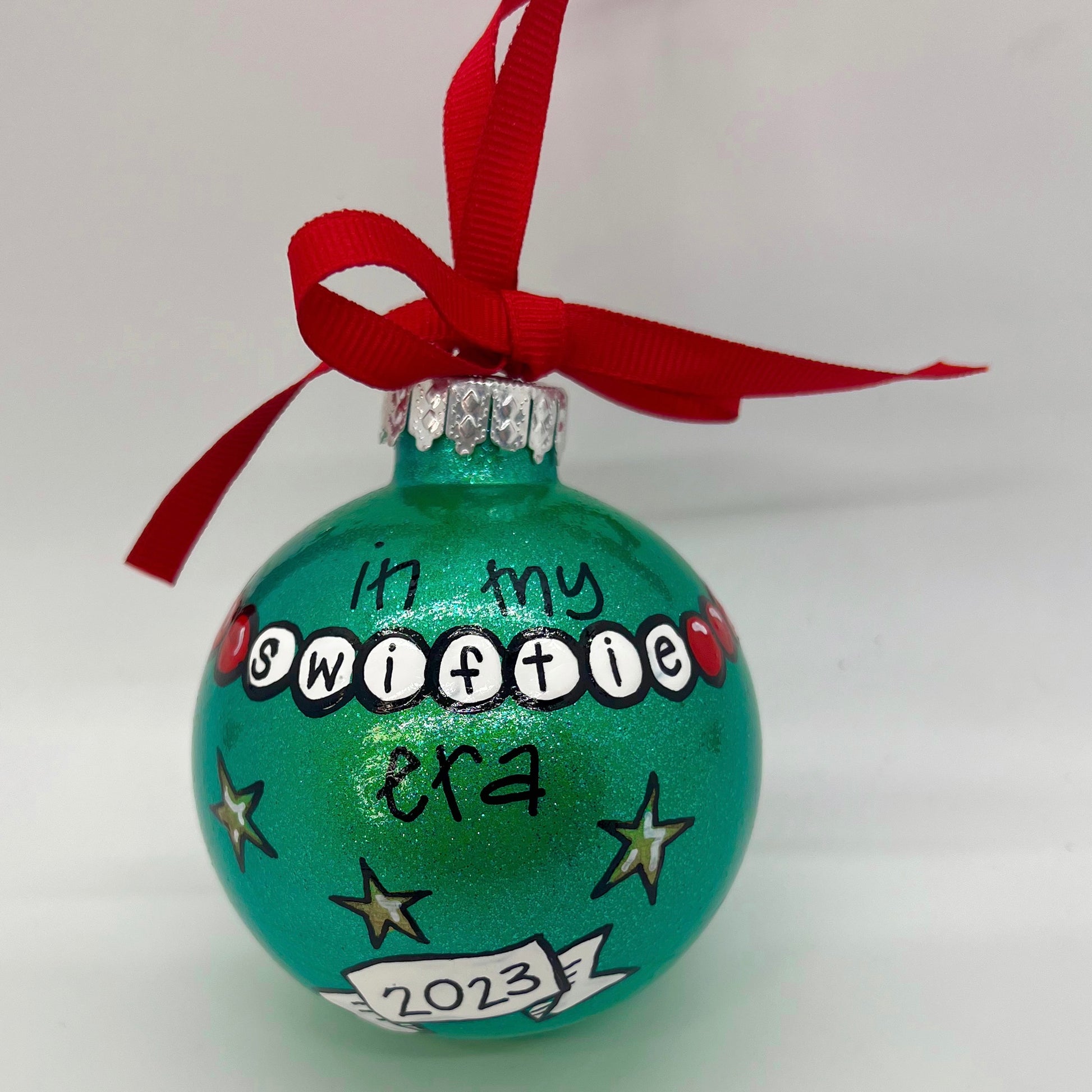 Swiftie Ornament - Eras Tour Ornament, Christmas Ornament, Holiday Ornament, Swiftie Era, Merry Swiftmas, Christmas Era, Eras Tour Gift - Rhythms of Grace Creative