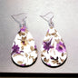 Bloom Into Style: Delicate Floral Teardrop Earrings!
