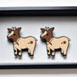 Goats Galore: Adorable Goat Stud Earrings! 🐐