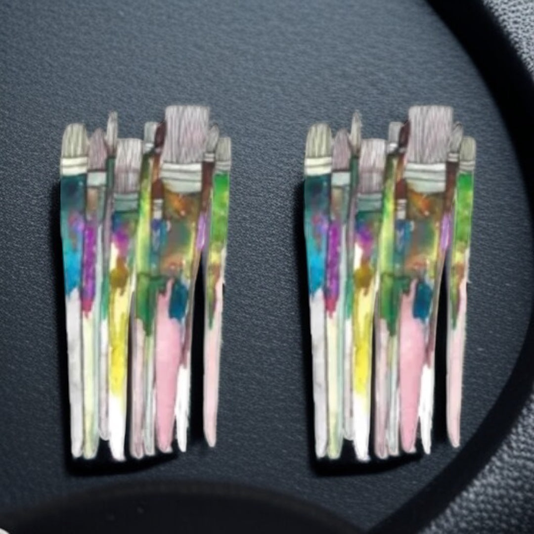 Artistic Vibes: Unique Stud Earrings for Creative Souls!