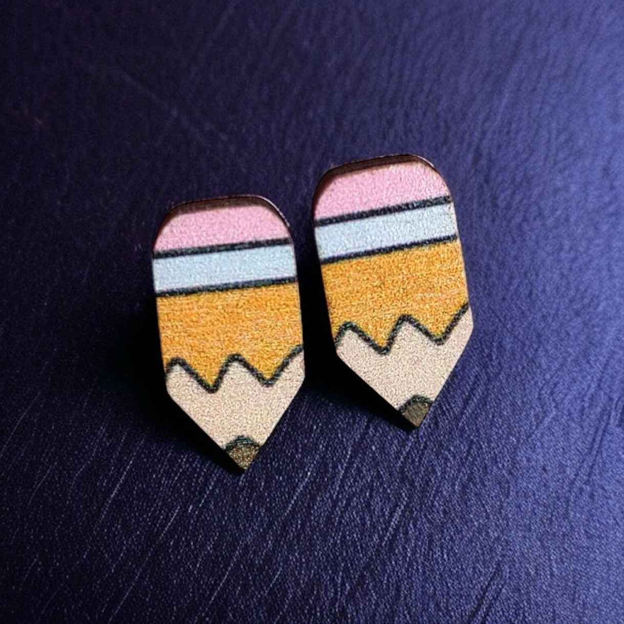 Pencil Me In: A+ Teacher Earrings That Write Style!