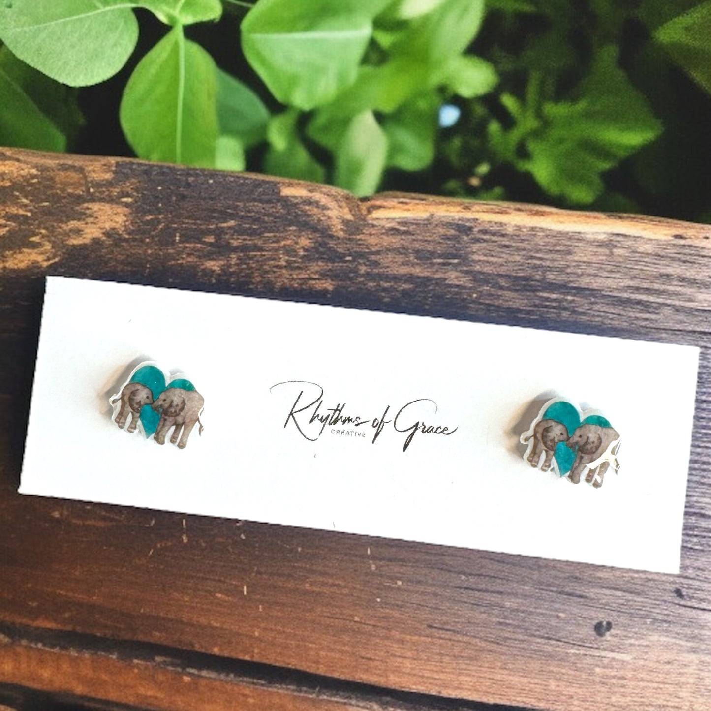 Adorable Elephant Stud Earrings - Two Delightful Designs! 