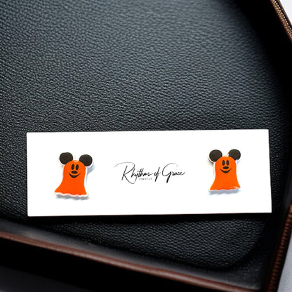 Hauntingly Cute Halloween Stud Earrings – Spooktacular Styles Await!