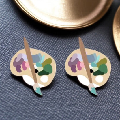 Artistic Vibes: Unique Stud Earrings for Creative Souls!