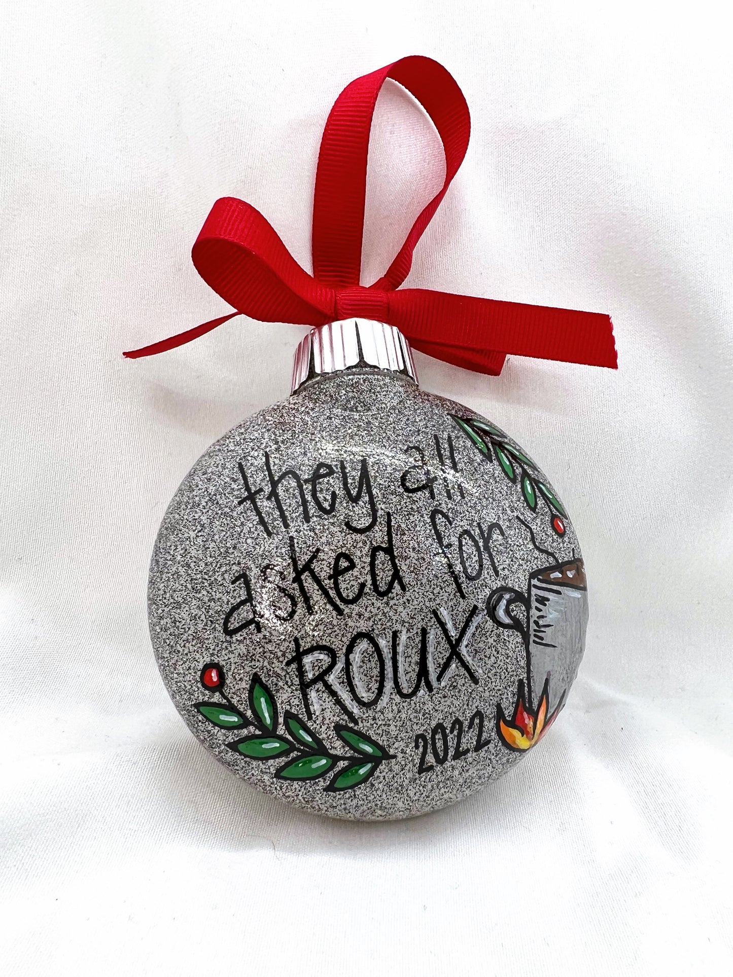 Cajun Ornament - Louisiana Ornament, Christmas Ornament, Holiday Ornament, Cajun Gift, Gumbo Ornament, Cajun Christmas, Bayou Ornament - Rhythms of Grace Creative