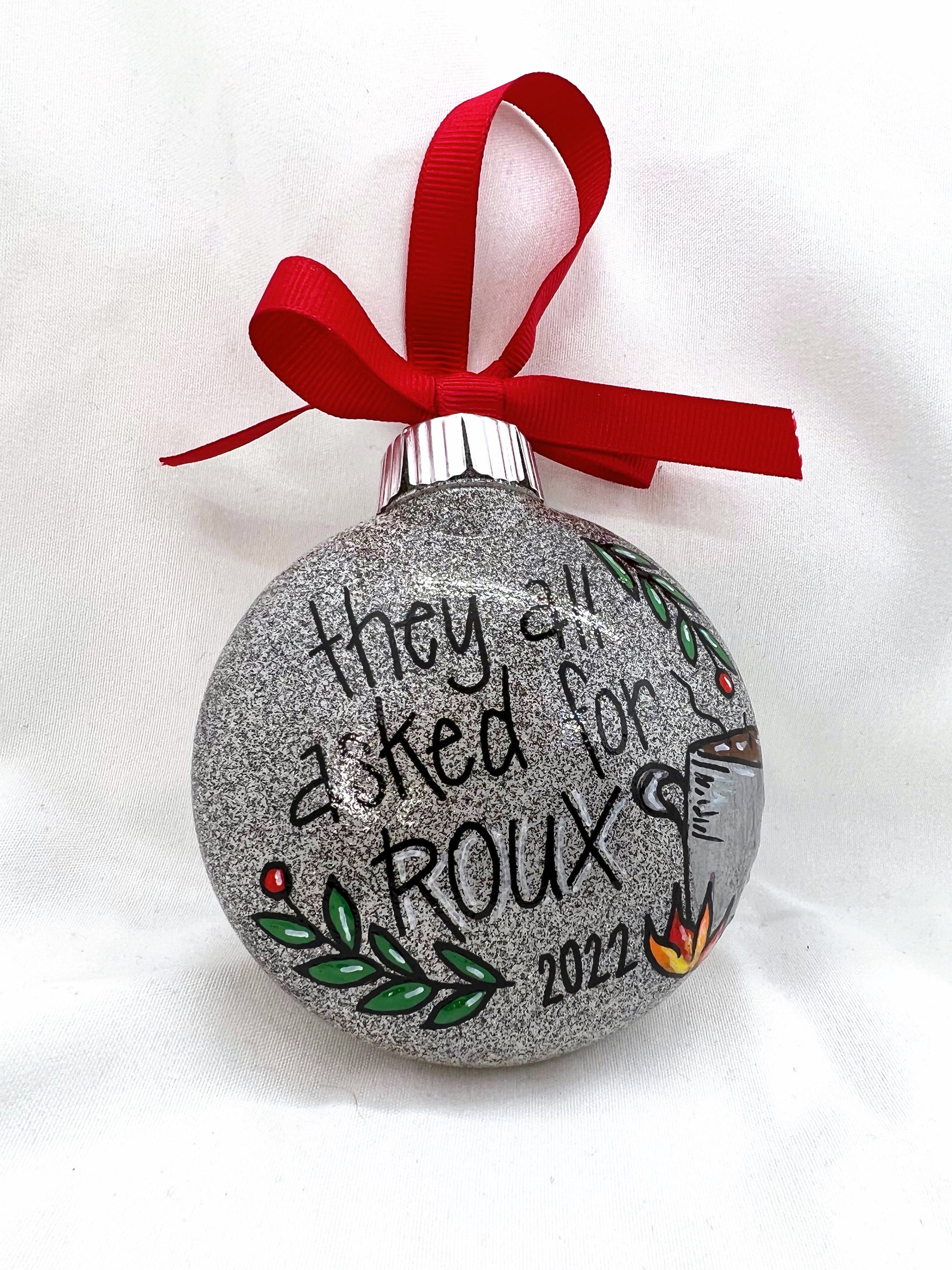 Cajun Ornament - Louisiana Ornament, Christmas Ornament, Holiday Ornament, Cajun Gift, Gumbo Ornament, Cajun Christmas, Bayou Ornament - Rhythms of Grace Creative