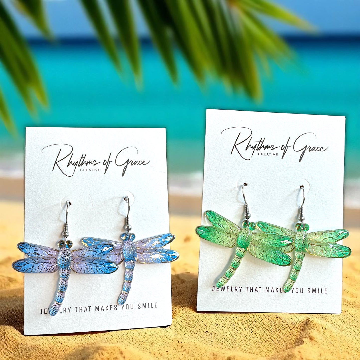 Catch the Whimsy! Dragonfly Dangle Earrings