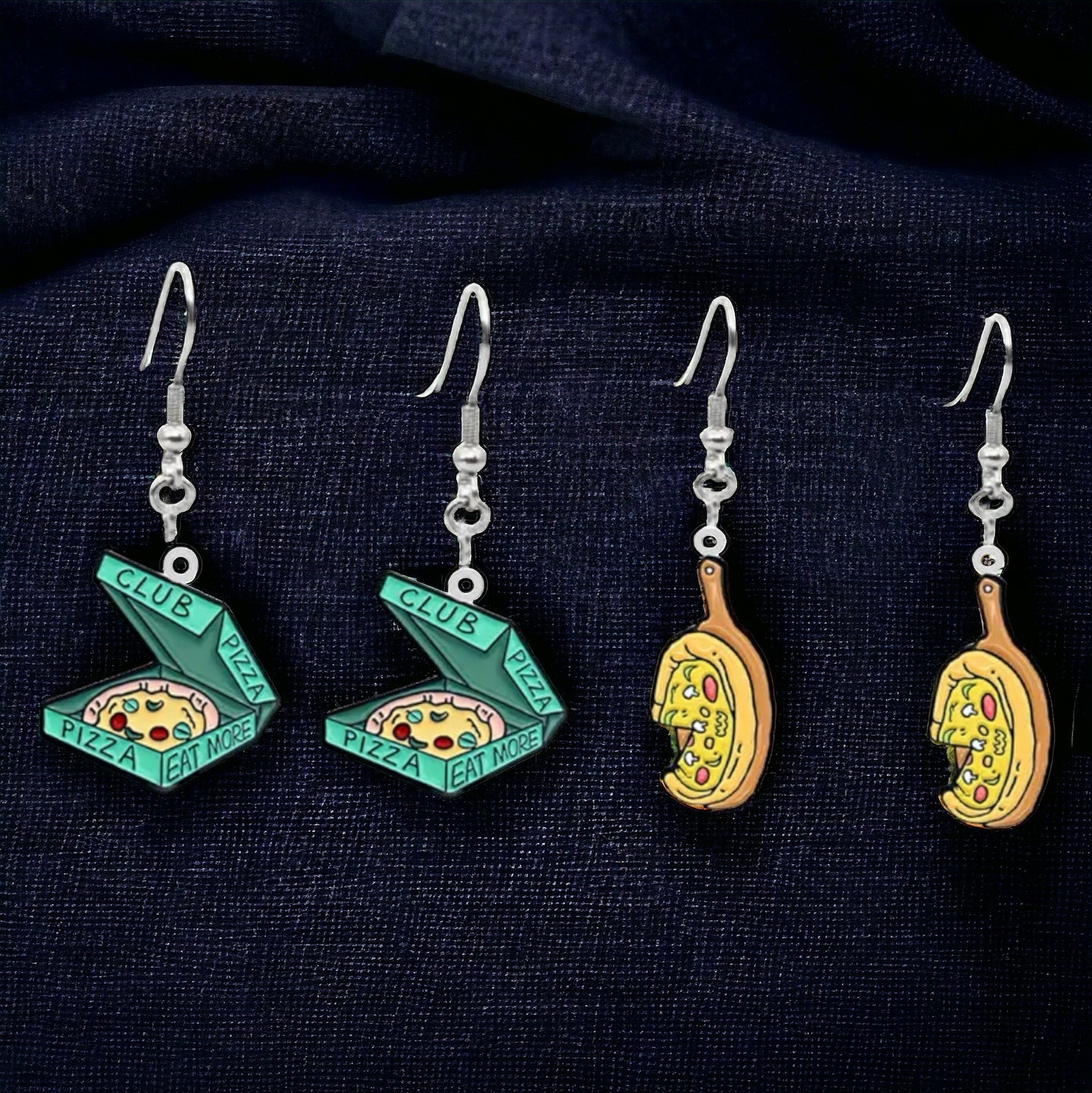 Pizza Your Heart Out: Adorable Pizza Earrings for Food Lovers! 🍕
