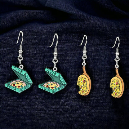 Pizza Your Heart Out: Adorable Pizza Earrings for Food Lovers! 🍕