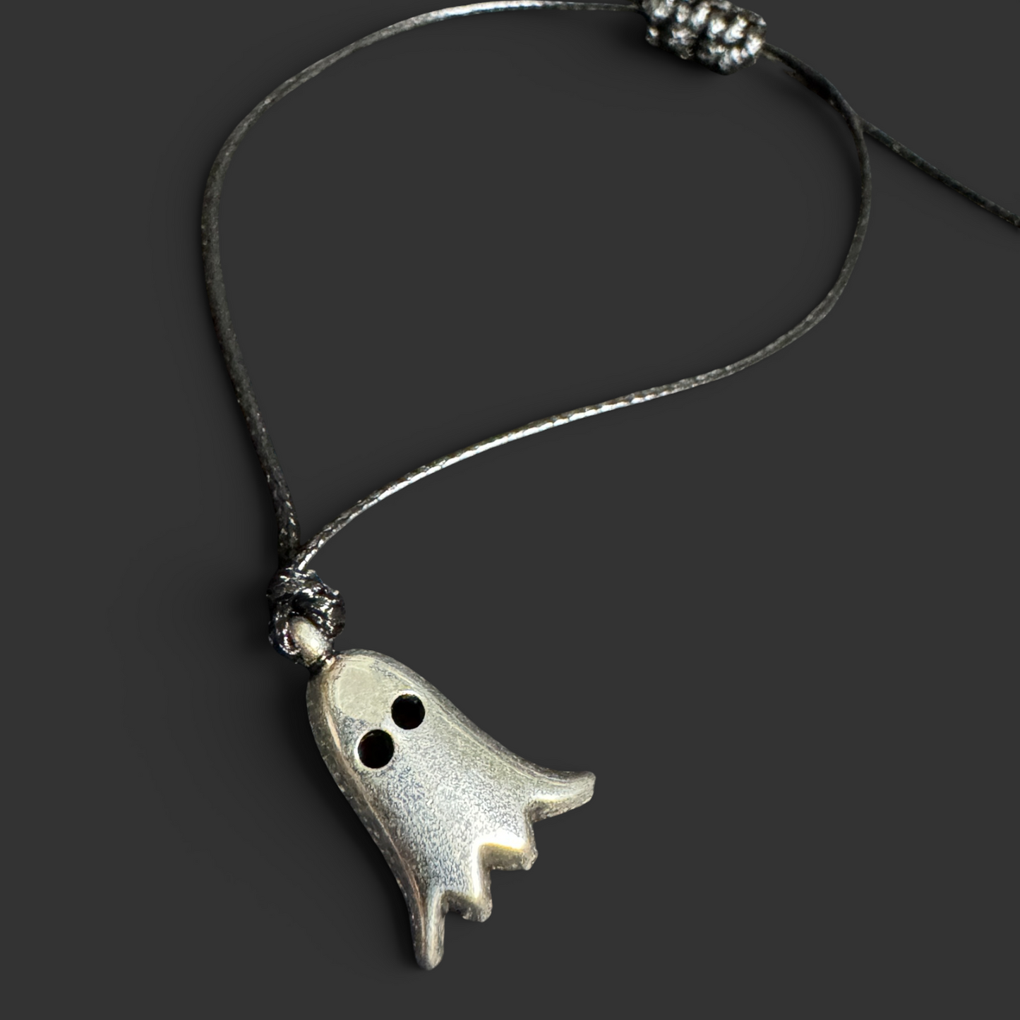 Spellbinding Halloween Wish Bracelet with Silver Ghost Charm! 👻