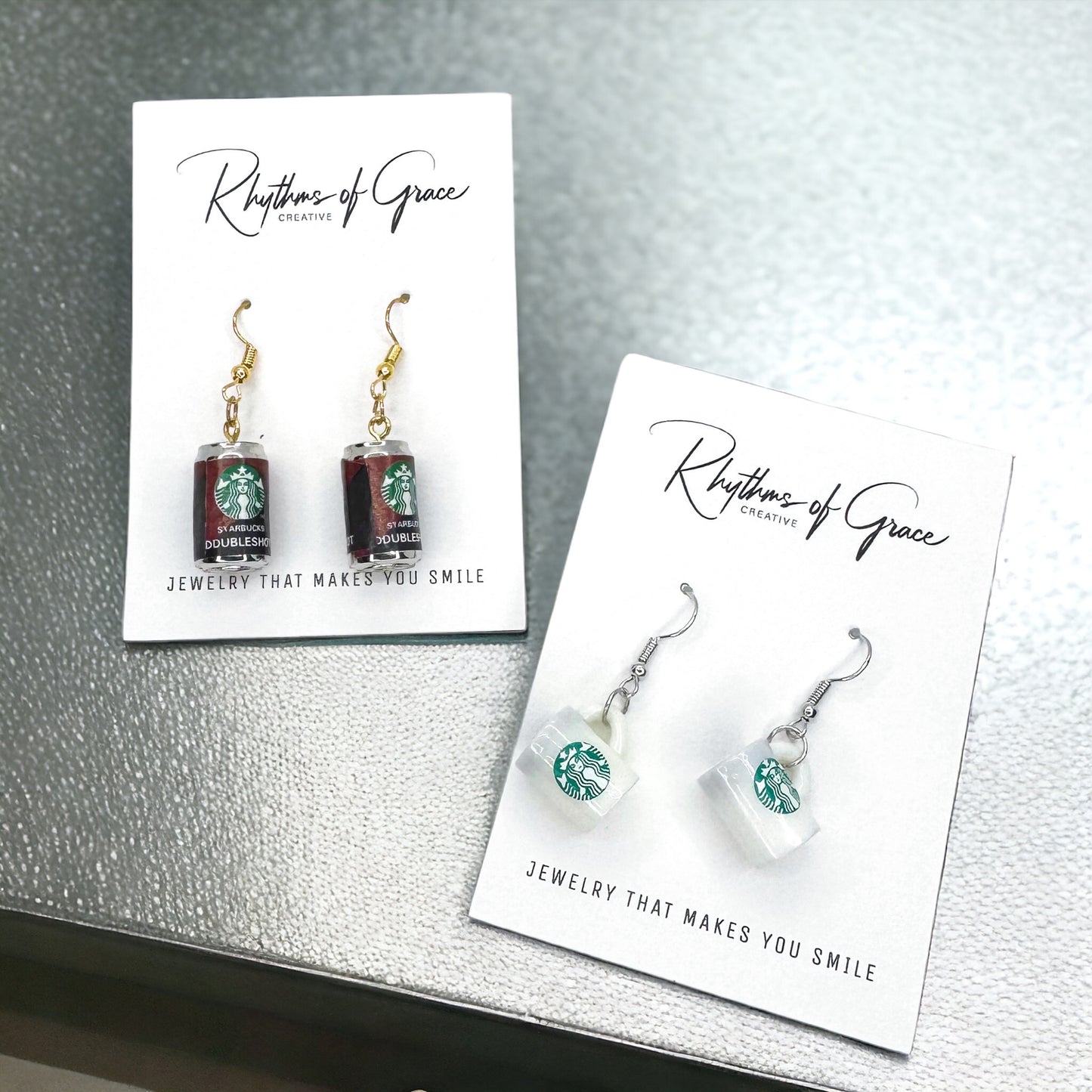 Perk Up Your Style: Adorable Coffee Earrings for Caffeine Lovers!