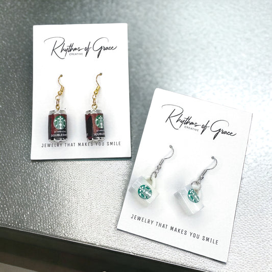 Perk Up Your Style: Adorable Coffee Earrings for Caffeine Lovers!