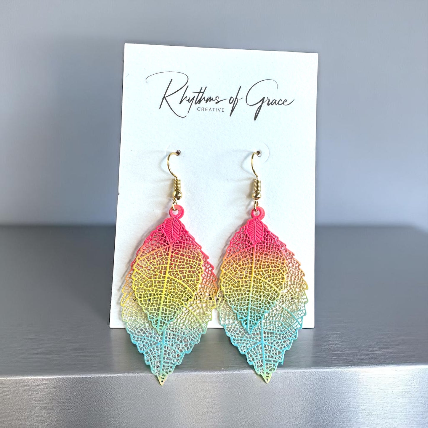 Vibrant Multicolored Earrings – A Splash of Fun for Your Ears! ✨