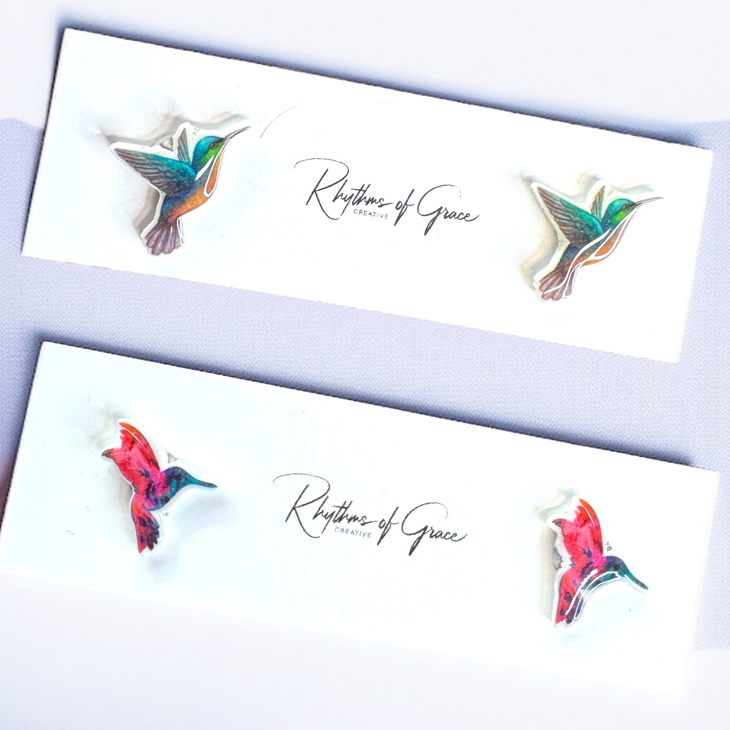 Flutter into Fashion with Hummingbird Stud Earrings!